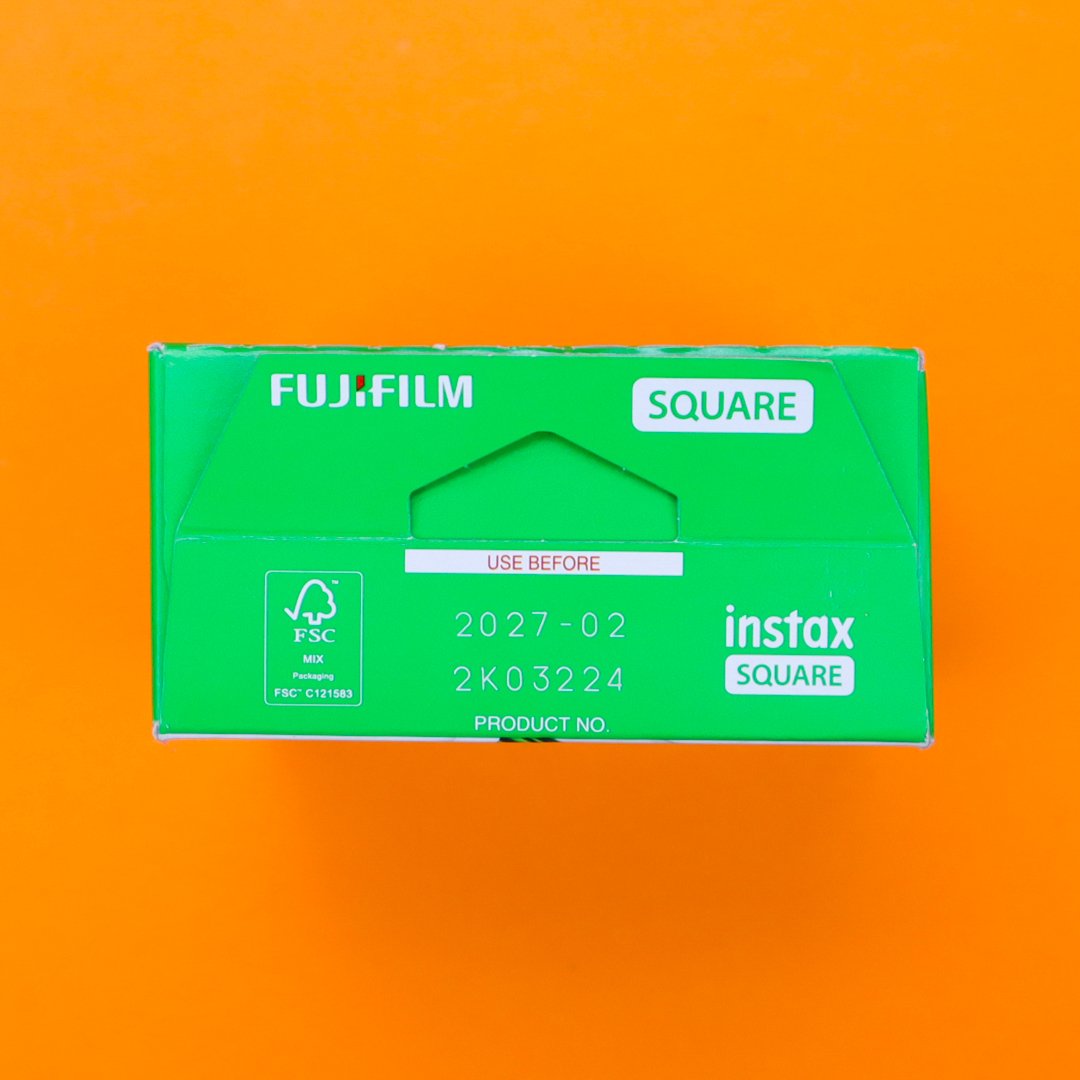 Instax Square film 2 pack