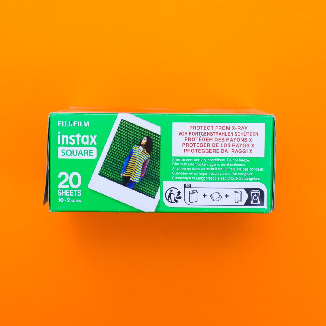 Instax Square film 2 pack