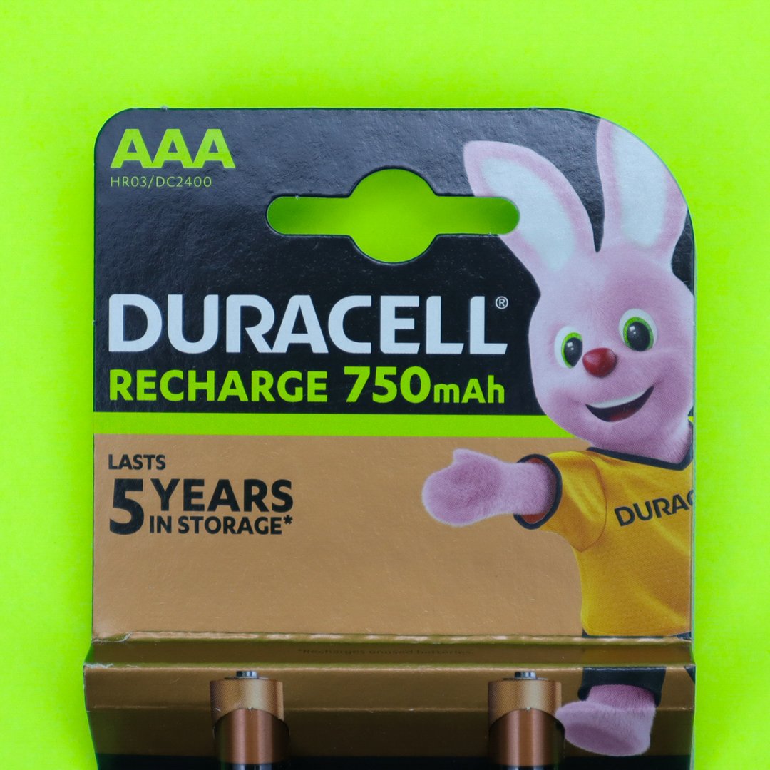 Duracell Recharge 750mAh AAA