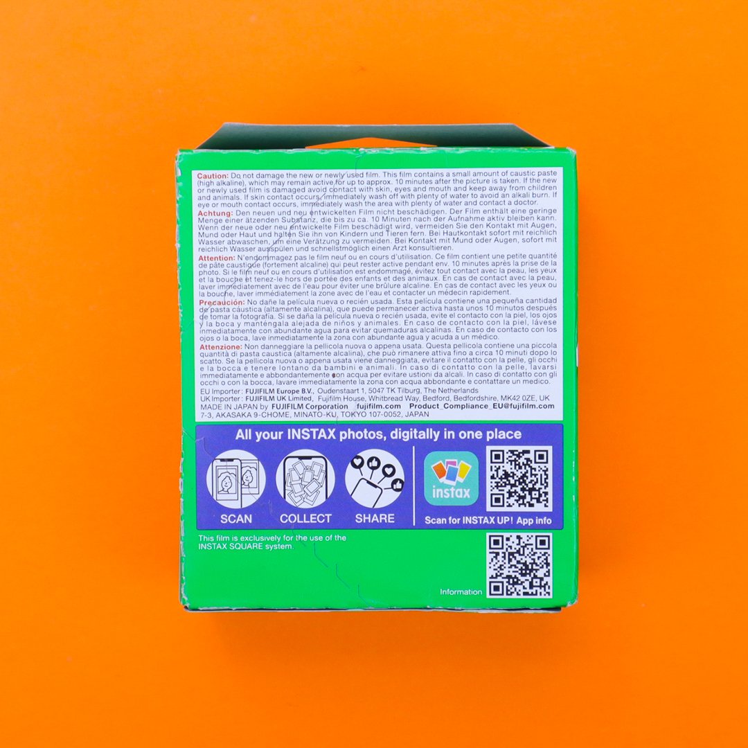 Instax Square film 2 pack